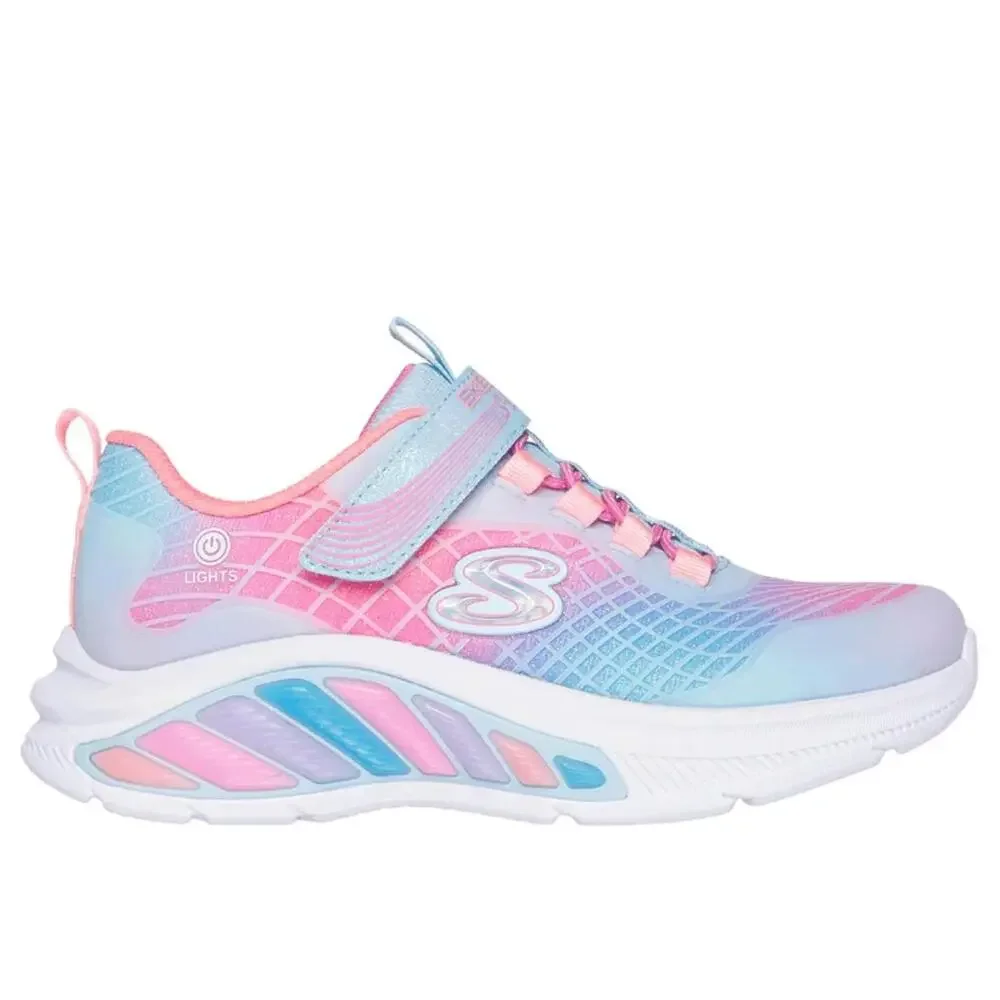 Skechers Rainbow Cruisers Rainbow Reflectin Kids 13.5 Multi Casual Shoe ZOGG3030
